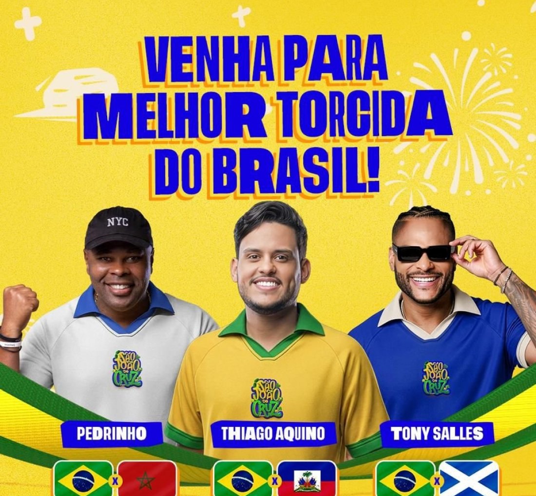 [São João de Cruz une futebol e forró em programação especial]