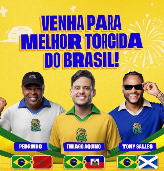 [São João de Cruz une futebol e forró em programação especial]