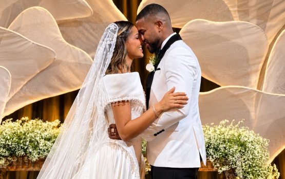 [Davi Brito celebra casamento luxuoso com Emilly Araújo em Salvador]