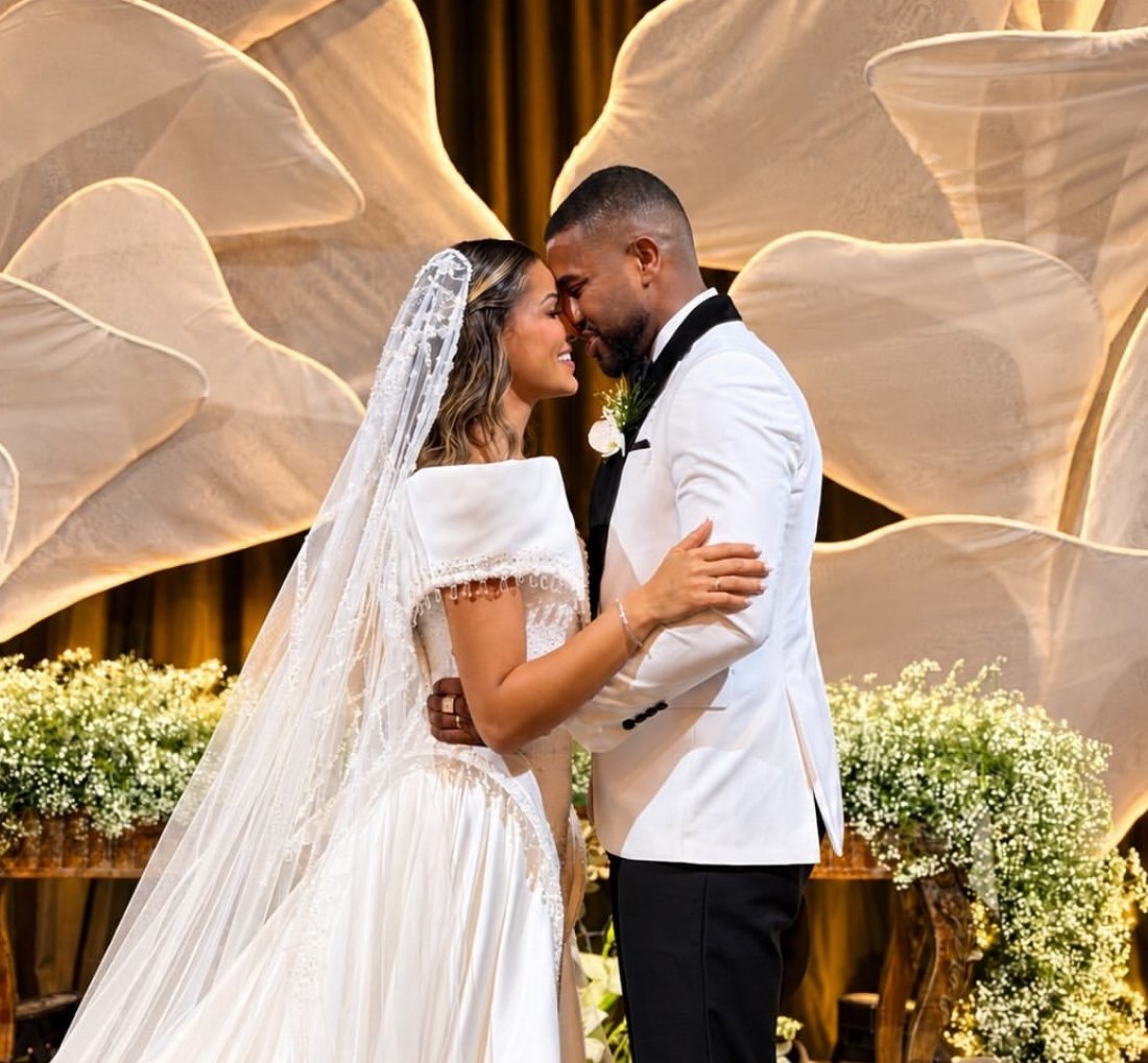 [Davi Brito celebra casamento luxuoso com Emilly Araújo em Salvador]