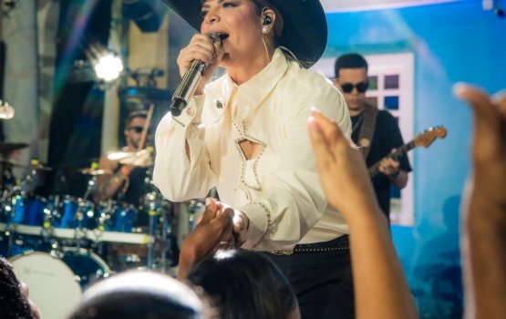 [Paula Mattos grava novo DVD em Salvador ao lado de grandes nomes do arrocha]