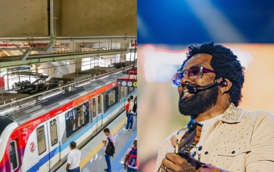 [Metrô de Salvador amplia horário de embarque para show de Xande de Pilares e Revelação na Fonte Nova]