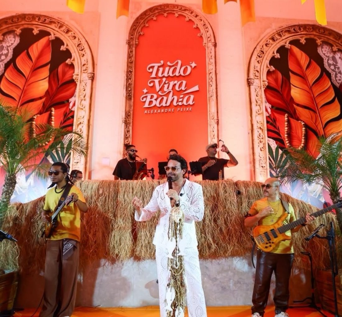 [Alexandre Peixe grava projeto “Tudo Vira Bahia” em Salvador]