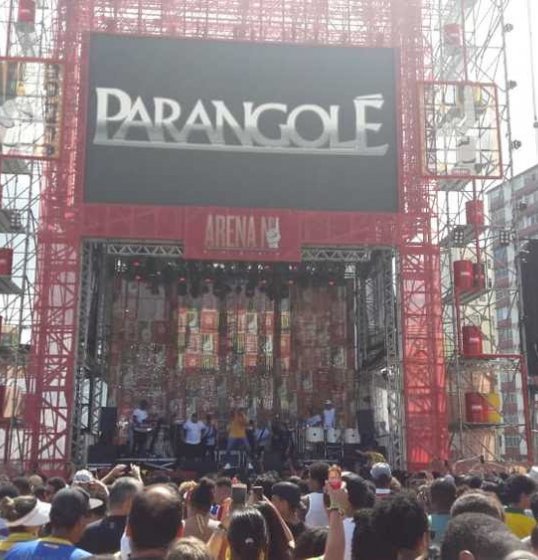 Parangolé será a primeira atração da Arena Nº1 Brahma na próxima sexta (14) Parangolé será a primeira atração da Arena Nº1 Brahma na próxima sexta (14)