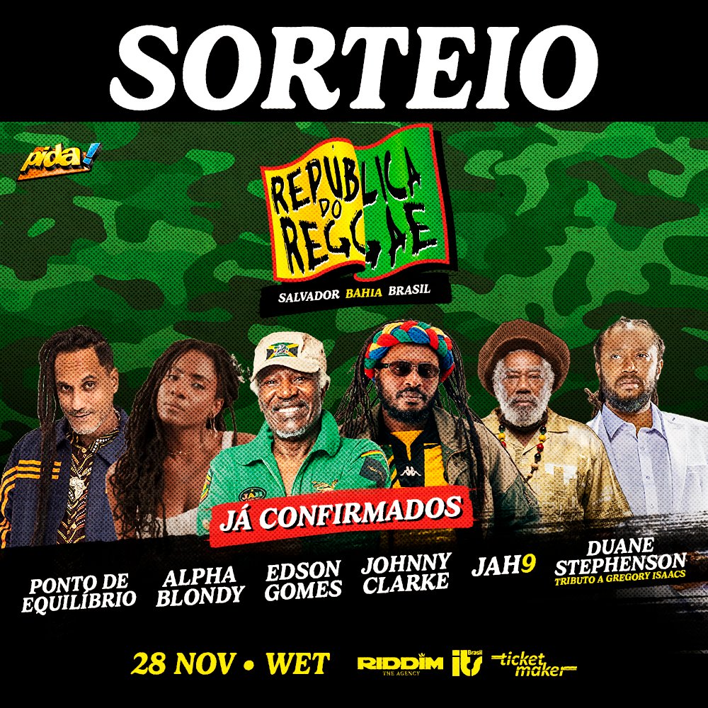 [Sorteio República do Reggae]